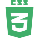css3 logo green