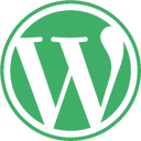 wordpress logo green